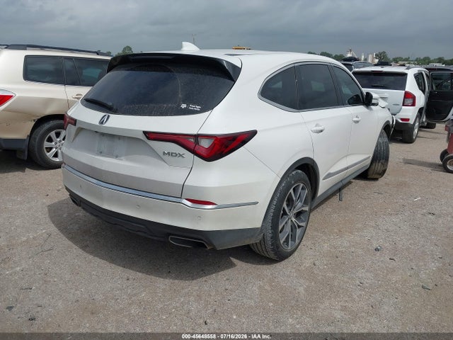 Продаж на аукціоні авто 2023 Acura Mdx Technology Package, vin: 5J8YD9H44PL004677, номер лоту: 45648558