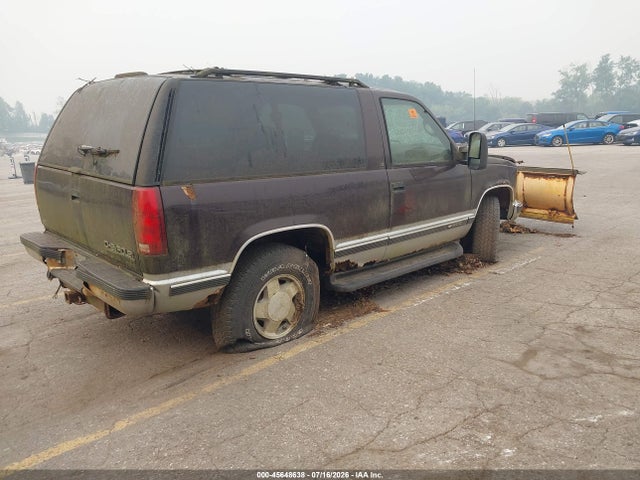 45648638 :رقم المزاد ، 3GNEK18RXTG163206 vin ، 1996 Chevrolet Tahoe K1500 مزاد بيع
