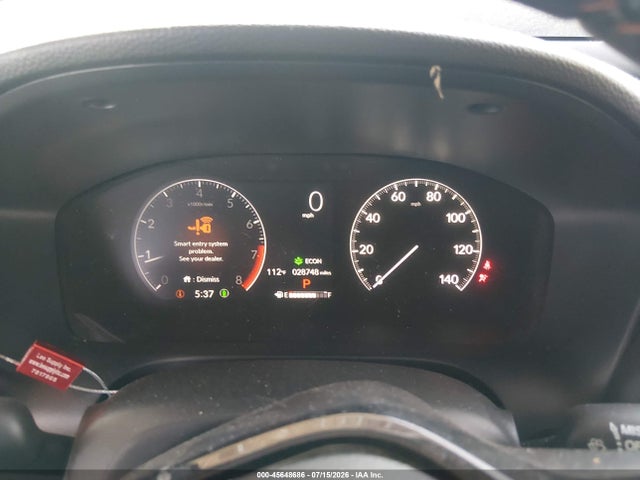 3CZRZ2H59RM731099 Honda Hr-v Awd Sport/awd Sport W/o Bsi