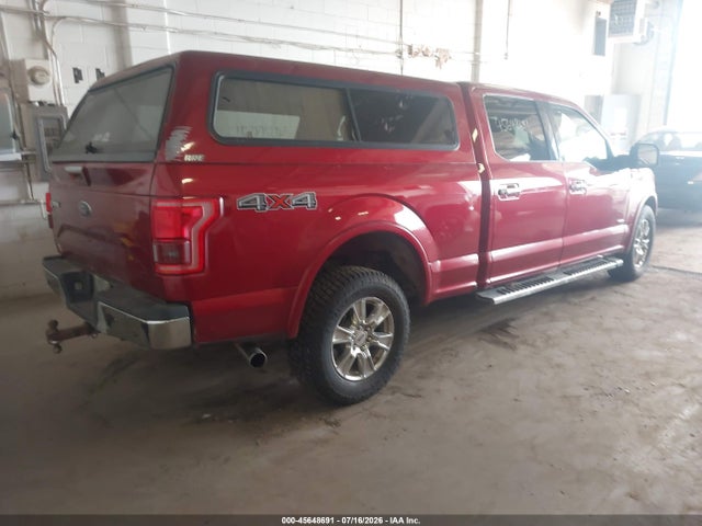 2016 Ford F-150 Lariat მანქანა იყიდება აუქციონზე, vin: 1FTFW1EGXGKD95419, აუქციონის ნომერი: 45648691