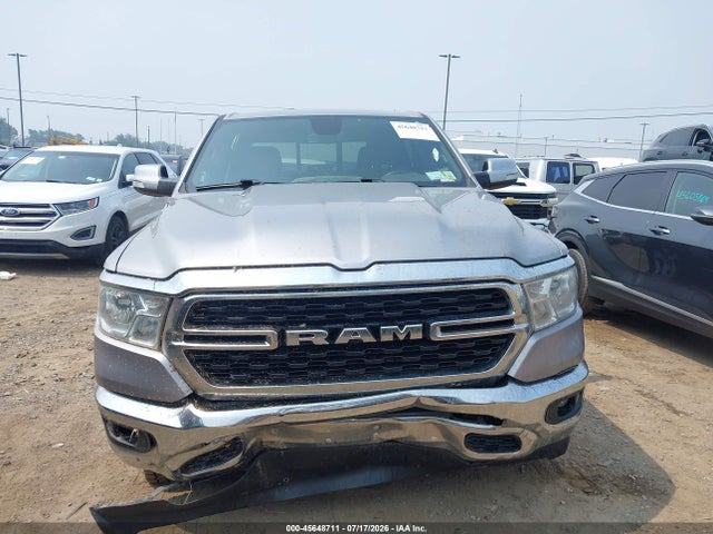 2022 Ram 1500 Big Horn მანქანა იყიდება აუქციონზე, vin: 1C6SRFFT5NN108649, აუქციონის ნომერი: 45648711