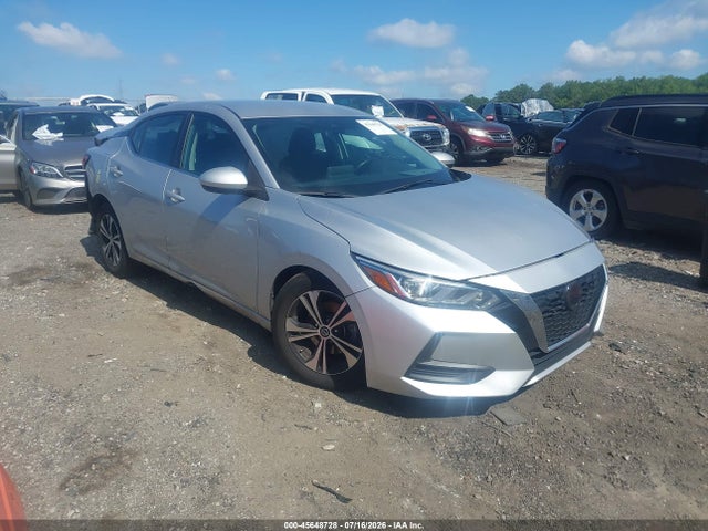 45648728 :رقم المزاد ، 3N1AB8CV5MY205400 vin ، 2021 Nissan Sentra Sv Xtronic Cvt مزاد بيع