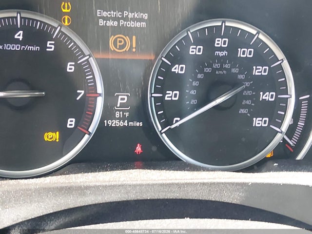 45648734 :رقم المزاد ، 19UUB2F50FA002264 vin ، 2015 Acura Tlx V6 Tech مزاد بيع