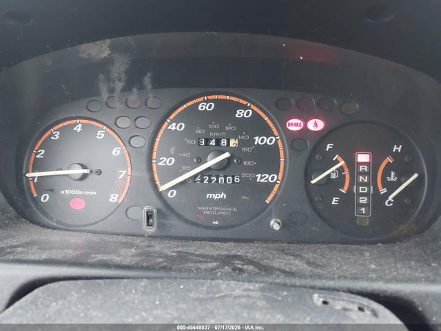 2000 Honda Cr-v Lx მანქანა იყიდება აუქციონზე, vin: JHLRD284XYS000783, აუქციონის ნომერი: 45648837