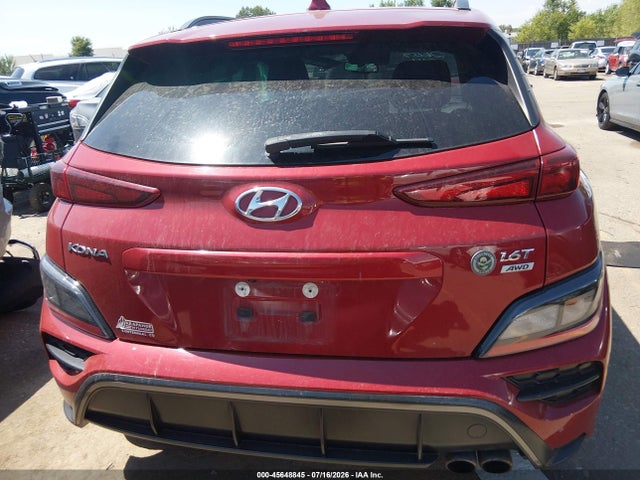 Aukcja sprzedaży 2022 Hyundai Kona N Line, vin: KM8K3CA36NU872785, numer aukcji: 45648845