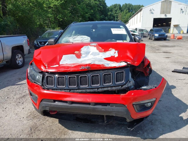 45648851 :رقم المزاد ، 3C4NJDDB0JT255614 vin ، 2018 Jeep Compass Trailhawk 4x4 مزاد بيع