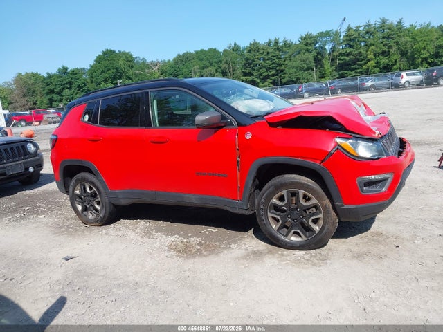45648851 :رقم المزاد ، 3C4NJDDB0JT255614 vin ، 2018 Jeep Compass Trailhawk 4x4 مزاد بيع