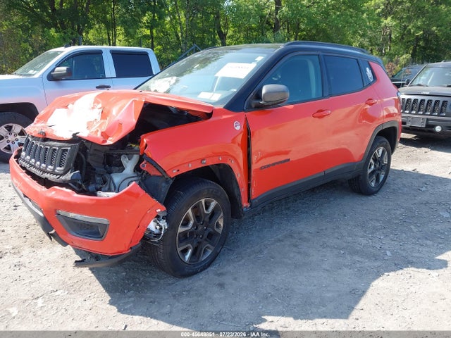 45648851 :رقم المزاد ، 3C4NJDDB0JT255614 vin ، 2018 Jeep Compass Trailhawk 4x4 مزاد بيع