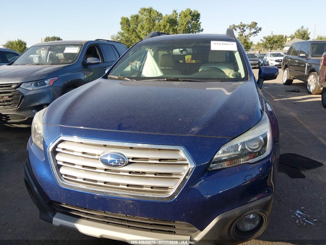 2016 Subaru Outback 2.5i Limited მანქანა იყიდება აუქციონზე, vin: 4S4BSBLC2G3234438, აუქციონის ნომერი: 45648875