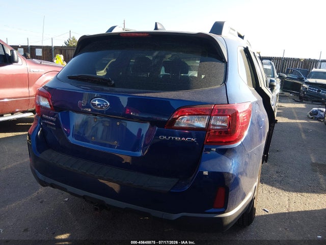 2016 Subaru Outback 2.5i Limited მანქანა იყიდება აუქციონზე, vin: 4S4BSBLC2G3234438, აუქციონის ნომერი: 45648875