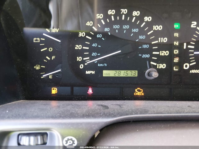 45649043 :رقم المزاد ، JTJHT00WX13504423 vin ، 2001 Lexus Lx 470 مزاد بيع