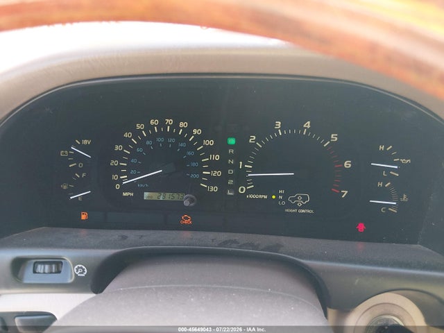 45649043 :رقم المزاد ، JTJHT00WX13504423 vin ، 2001 Lexus Lx 470 مزاد بيع