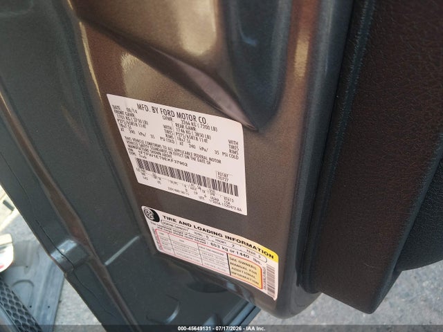 45649131 :رقم المزاد ، 1FTFW1ET9EKF37902 vin ، 2014 Ford F-150 Xlt مزاد بيع