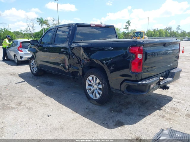 Aukcja sprzedaży 2022 Chevrolet Silverado 1500 2wd  Short Bed Custom, vin: 1GCPABEK8NZ585480, numer aukcji: 45649260