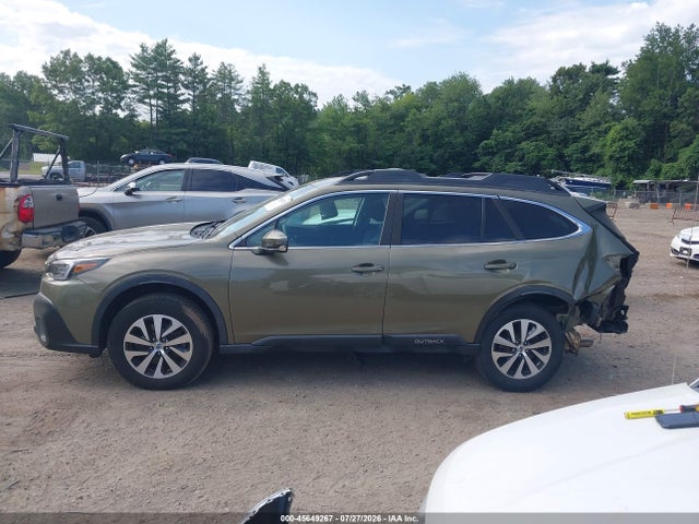 2021 Subaru Outback Premium მანქანა იყიდება აუქციონზე, vin: 4S4BTADC6M3142346, აუქციონის ნომერი: 45649267