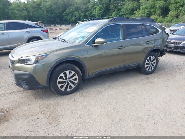 2021 Subaru Outback Premium მანქანა იყიდება აუქციონზე, vin: 4S4BTADC6M3142346, აუქციონის ნომერი: 45649267