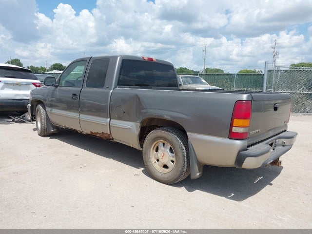 1999 Gmc New Sierra 1500 Sle მანქანა იყიდება აუქციონზე, vin: 2GTEC19T0X1537689, აუქციონის ნომერი: 45649307