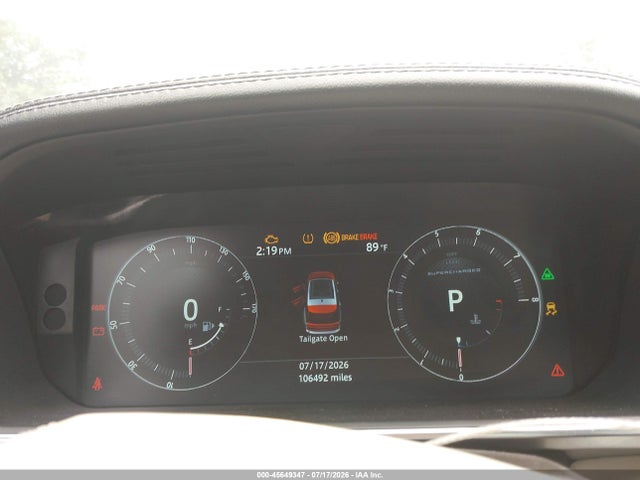 Aukcja sprzedaży 2017 Land Rover Range Rover 5.0l V8 Supercharged, vin: SALGS2FE9HA363354, numer aukcji: 45649347