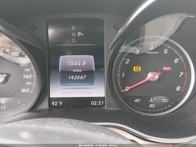 Aukcja sprzedaży 2016 Mercedes-benz C 300, vin: 55SWF4JB7GU154893, numer aukcji: 45649356