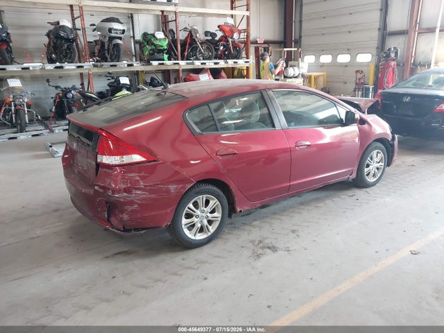 45649377 :رقم المزاد ، JHMZE2H79AS026803 vin ، 2010 Honda Insight Ex مزاد بيع