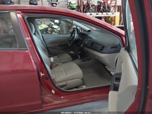45649377 :رقم المزاد ، JHMZE2H79AS026803 vin ، 2010 Honda Insight Ex مزاد بيع