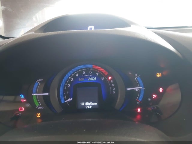 45649377 :رقم المزاد ، JHMZE2H79AS026803 vin ، 2010 Honda Insight Ex مزاد بيع