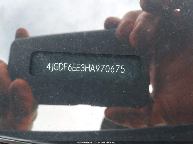 45649456 :رقم المزاد ، 4JGDF6EE3HA970675 vin ، 2017 Mercedes-benz Gls 450 4matic مزاد بيع