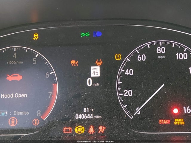 2022 Honda Accord Sport Special Edition მანქანა იყიდება აუქციონზე, vin: 1HGCV1F42NA038492, აუქციონის ნომერი: 45649500