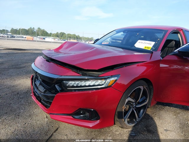 2022 Honda Accord Sport Special Edition მანქანა იყიდება აუქციონზე, vin: 1HGCV1F42NA038492, აუქციონის ნომერი: 45649500