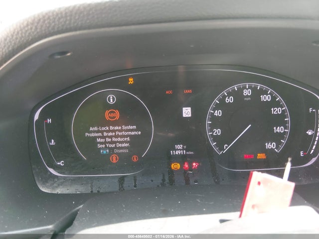 Aukcja sprzedaży 2019 Honda Accord Sport 2.0t, vin: 1HGCV2F38KA035296, numer aukcji: 45649502
