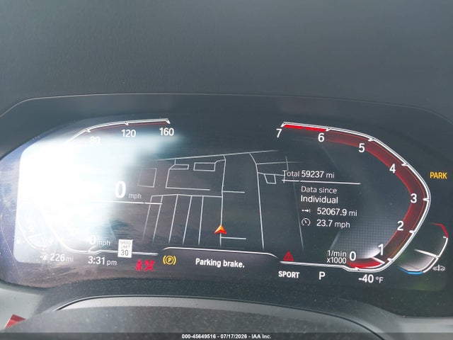 45649516 :رقم المزاد ، 3MW5R1J08N8C33683 vin ، 2022 Bmw 330i مزاد بيع