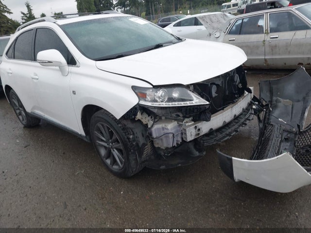 2013 Lexus Rx 350 F Sport მანქანა იყიდება აუქციონზე, vin: 2T2BK1BA4DC182811, აუქციონის ნომერი: 45649532