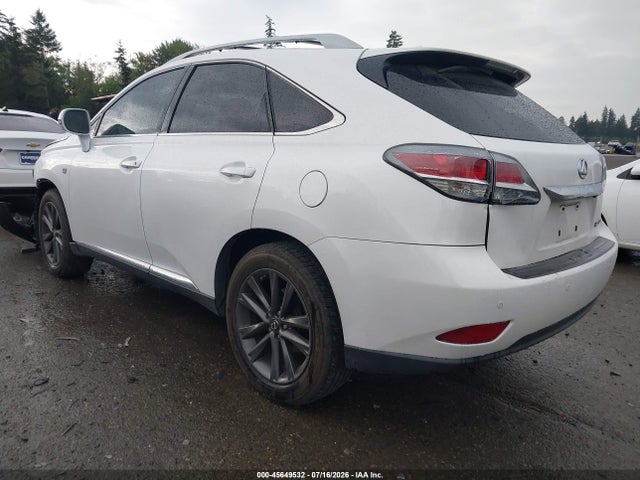 2013 Lexus Rx 350 F Sport მანქანა იყიდება აუქციონზე, vin: 2T2BK1BA4DC182811, აუქციონის ნომერი: 45649532