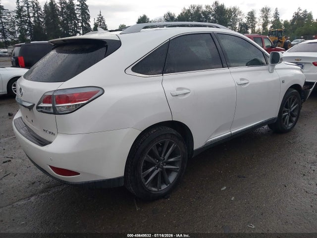 2013 Lexus Rx 350 F Sport მანქანა იყიდება აუქციონზე, vin: 2T2BK1BA4DC182811, აუქციონის ნომერი: 45649532