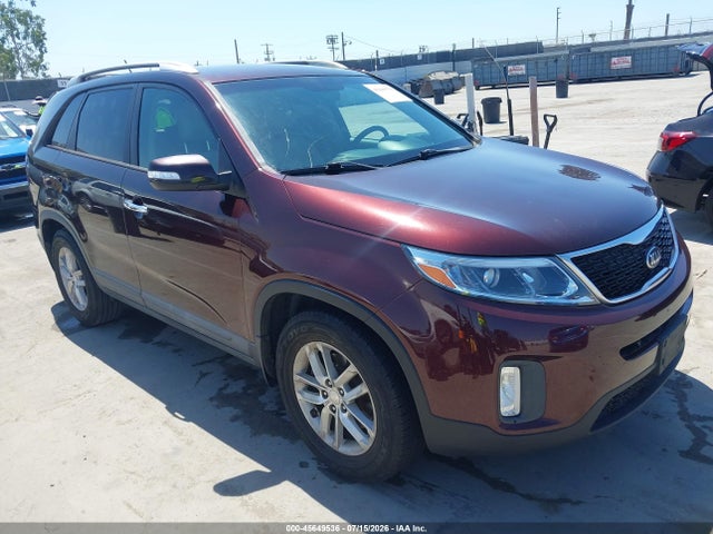 45649536 :رقم المزاد ، 5XYKT3A68EG536247 vin ، 2014 Kia Sorento Lx مزاد بيع