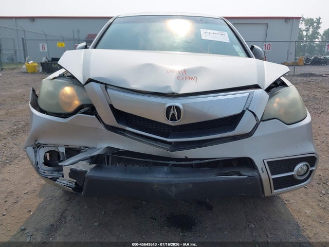 45649540 :رقم المزاد ، 5J8TB1H2XAA007943 vin ، 2010 Acura Rdx مزاد بيع