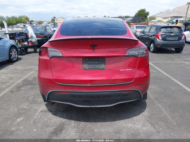 Продаж на аукціоні авто 2022 Tesla Model Y Long Range Dual Motor All-wheel Drive, vin: 7SAYGAEE9NF396854, номер лоту: 45649541