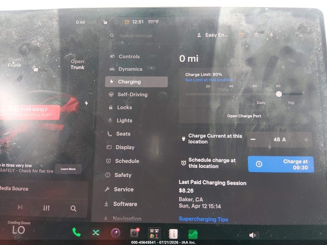 Продаж на аукціоні авто 2022 Tesla Model Y Long Range Dual Motor All-wheel Drive, vin: 7SAYGAEE9NF396854, номер лоту: 45649541