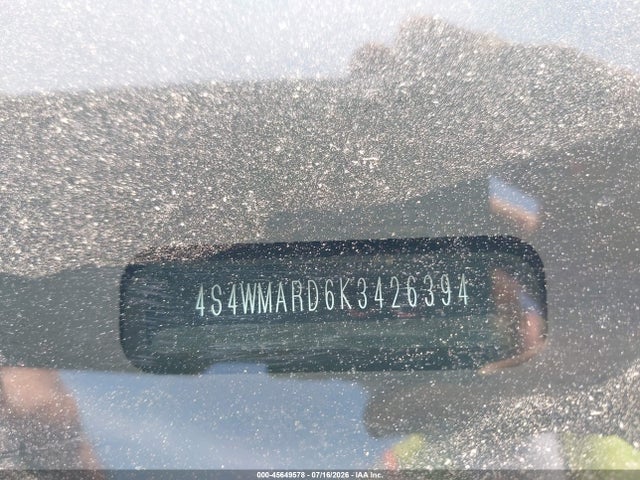 45649578 :رقم المزاد ، 4S4WMARD6K3426394 vin ، 2019 Subaru Ascent Touring مزاد بيع