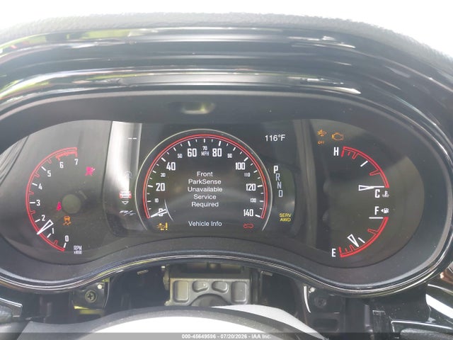2023 Dodge Durango R/t Plus Awd მანქანა იყიდება აუქციონზე, vin: 1C4SDJCT5PC694556, აუქციონის ნომერი: 45649596