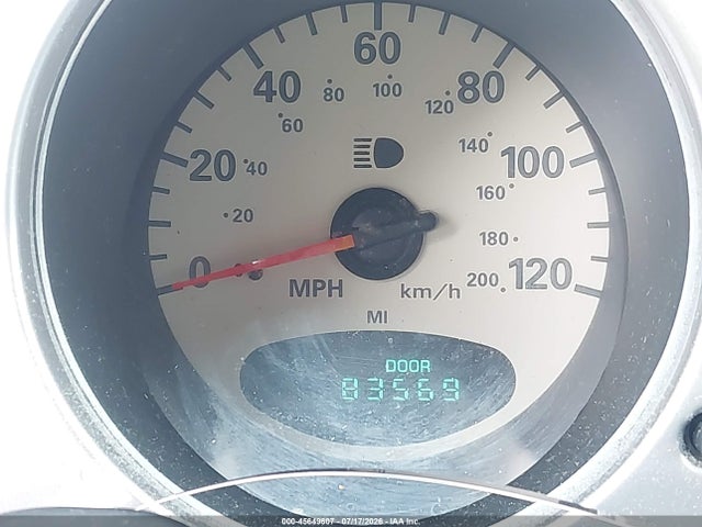 45649607 :رقم المزاد ، 3C4FY58BX4T201886 vin ، 2004 Chrysler Pt Cruiser Touring مزاد بيع