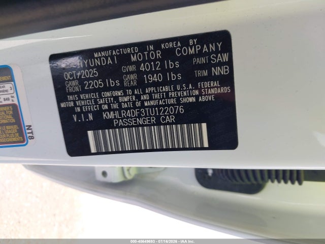 Hyundai Elantra N Line 2026 KMHLR4DF3TU122076 Image 9