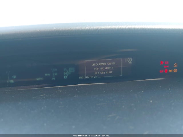 Aukcja sprzedaży 2012 Toyota Prius Four, vin: JTDKN3DU7C1573386, numer aukcji: 45649726