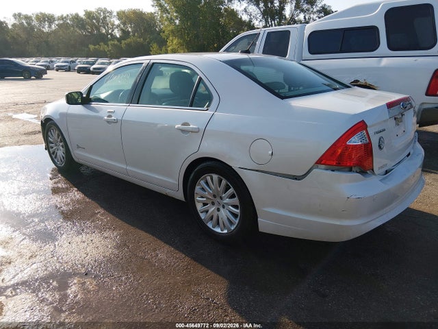 2012 Ford Fusion Hybrid მანქანა იყიდება აუქციონზე, vin: 3FADP0L36CR169730, აუქციონის ნომერი: 45649772