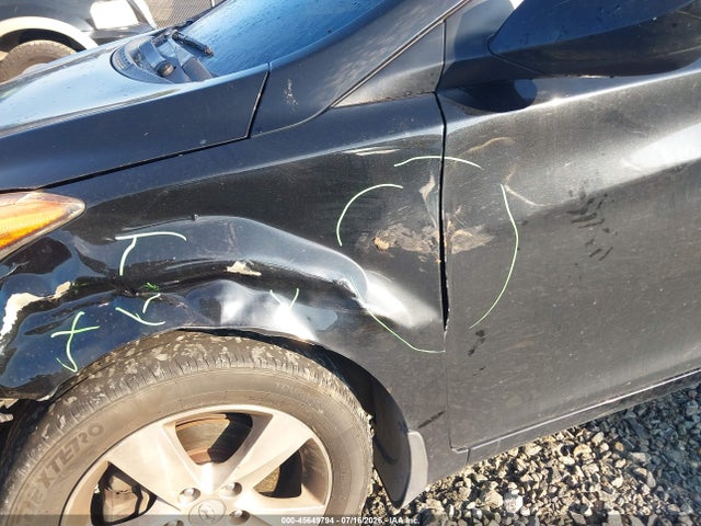 2013 Hyundai Elantra Gls მანქანა იყიდება აუქციონზე, vin: KMHDH4AE6DU621135, აუქციონის ნომერი: 45649794