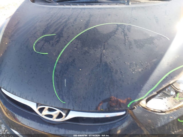 2013 Hyundai Elantra Gls მანქანა იყიდება აუქციონზე, vin: KMHDH4AE6DU621135, აუქციონის ნომერი: 45649794