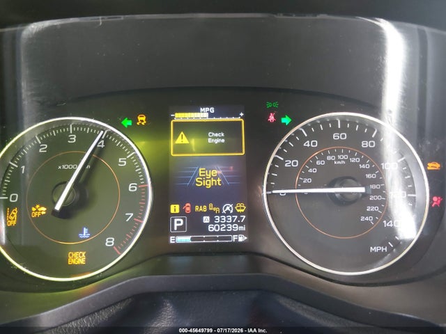 Aukcja sprzedaży 2021 Subaru Crosstrek Limited, vin: JF2GTHMC1MH309073, numer aukcji: 45649799
