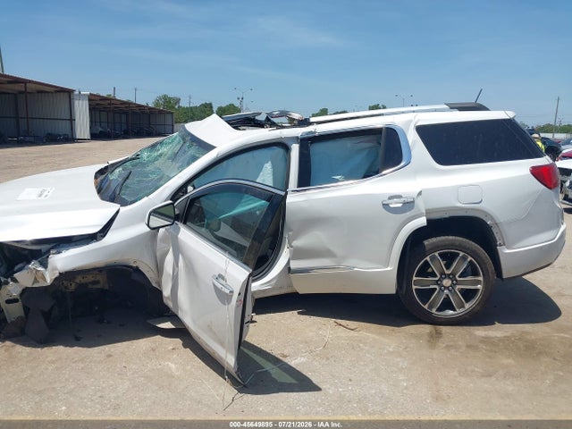 45649895 :رقم المزاد ، 1GKKNPLS4JZ119025 vin ، 2018 Gmc Acadia Denali مزاد بيع