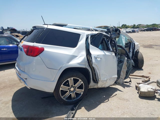 45649895 :رقم المزاد ، 1GKKNPLS4JZ119025 vin ، 2018 Gmc Acadia Denali مزاد بيع
