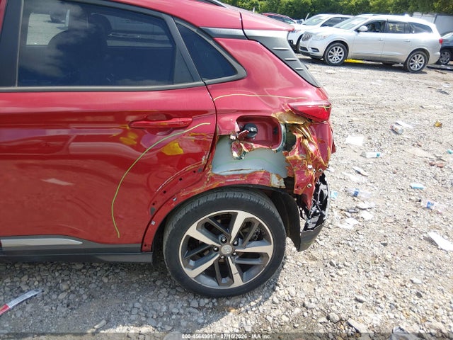 Auction sale of the 2021 Hyundai Kona Ultimate, vin: KM8K53A55MU730020, lot number: 45649917